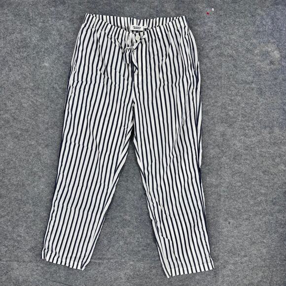 Sleepy Jones Pajama Set Medium Stripe Marina Pajama Set Navy Breton Stripe - Picture 6 of 9